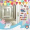 Birdthday Cruise Door Decorations - 16 Pcs Mouse Ship Cabin Magnetic Stickers